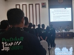 Puluhan Perwakilan Pesilat se-Surabaya Berikrar Jaga Keamanan Kota Pahlawan