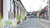 Rumah Khusus MBR Berjejer di Kawasan Kumuh Bantaran Sungai Bengawan