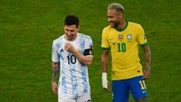 Ada tiga pemain dengan koleksi enam gol yakni Harry Kane, Lionel Messi, dan Neymar (Getty Images)