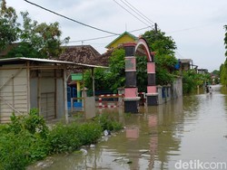 5 Desa di Mojolaban Sukoharjo Banjir Setinggi hingga 1 Meter