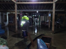 Puluhan Rumah di Ngawi Terendam Banjir Usai Hujan Semalaman