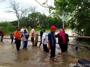 8 Desa di Brebes Terendam Banjir, Ratusan Orang Mengungsi