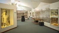 Suasana museum sepakbola yang ada di bawah stadion Stadion Centennial, Uruguay, Kamis (17/11/2022).