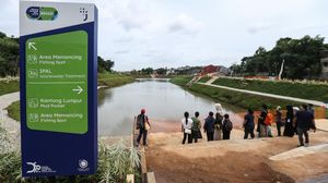 Begini Progres Pembangunan Ruang Limpah Sungai Brigif