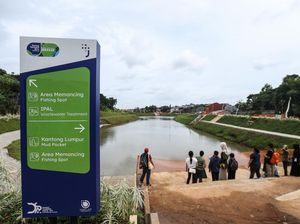 Begini Progres Pembangunan Ruang Limpah Sungai Brigif