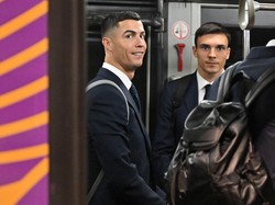 Senyuman Cristiano Ronaldo Jelang Pembukaan Piala Dunia 2022 di Qatar