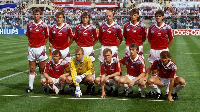 Czechoslovakia Czechoslovakia team group (Photo by Peter Robinson - PA Images via Getty Images)