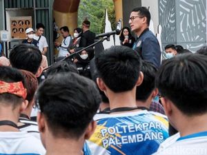 Menparekraf Buka Poparnas di Palembang: Olahraga Mempersatukan Kita
