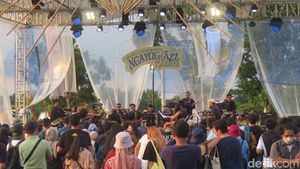 Serunya Konser NgayogJazz 2022, Kandang Sapi Disulap Jadi Panggung