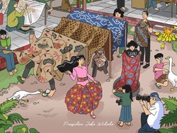 Aksi Menteri Basuki Fotografer Muncul di Postingan Kartun IG Jokowi