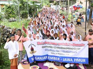 Kepincut Program 5Ng, Emak-emak di Jember Dukung Ganjar Jadi Presiden