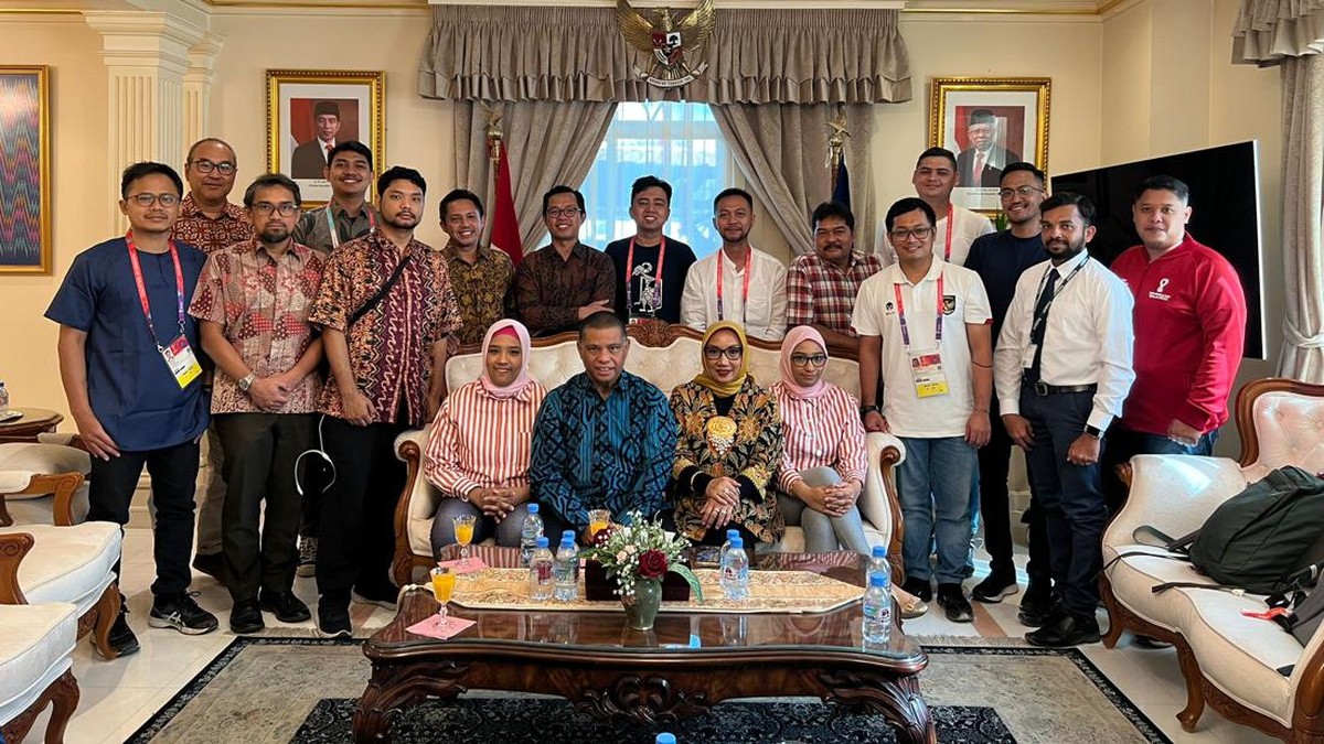 Indonesia mewarnai gelaran Piala Dunia 2022 di Qatar. (Foto: Istimewa)