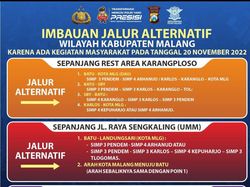 Hari Ini Ada Aksi Damai Aremania, Cek Jalur Alternatif Malang Raya di Sini!