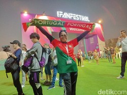 Kemeriahan FIFA Fan Festival, Titik Temu Pendukung dari Berbagai Negara