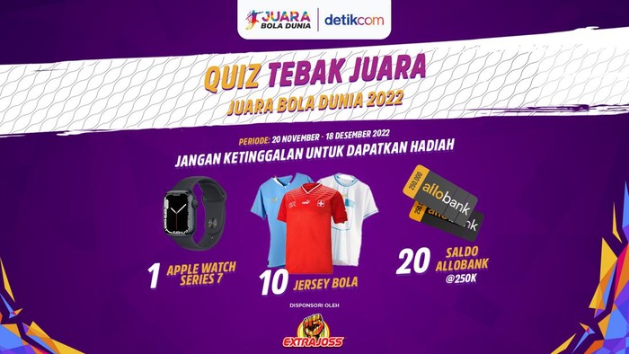 Kuis Tebak Juara Piala Dunia 2022