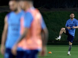 Lionel Messi Latihan Terpisah Jelang Argentina Vs Arab Saudi gegara Cedera