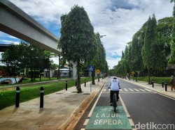 Pemprov DKI Tetap Kejar Target Jalur Sepeda 535,68 Km hingga 2026