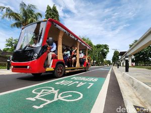 Alhamdullilah, TMII Tambah Mobil Listrik untuk Antar Pengunjung