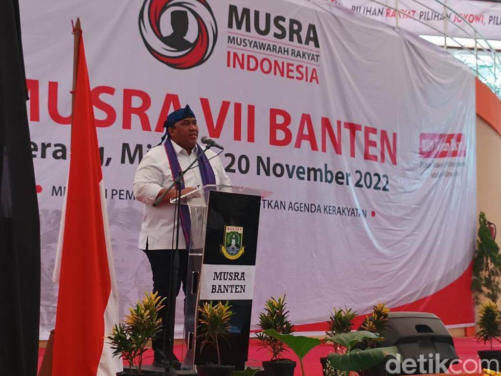 Musra Relawan Jokowi di Banten, Ganjar Capres Teratas