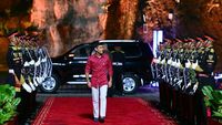 Potret Pasukan Cordon Sambut Para Pemimpin Negara Saat KTT G20