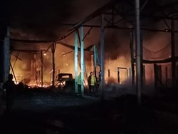 Kebakaran Ludeskan Ribuan Ayam-2 Motor dan 1 Mobil, Kerugian Rp 400 Juta