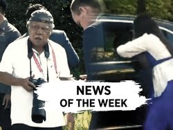 Video Heboh Basuki Jadi Fotografer-Wanita Terobos Rombongan Presiden