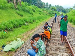 Lansia Banyuwangi Tewas Tertabrak KA Probowangi