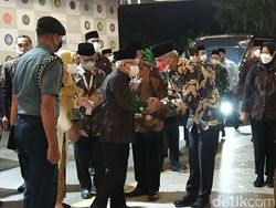 Jelang Penutupan Muktamar Muhammadiyah, Wapres Maruf Amin Tiba di Lokasi