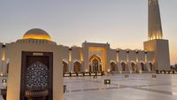 Potret Megahnya Masjid Imam Abdul Wahhab di Qatar