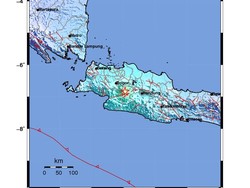 Ini Titik Gempa M 5,6 Cianjur yang Terasa Kuat di Jakarta