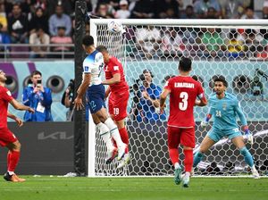Inggris Vs Iran: GOL! Bellingham Bawa Tiga Singa Memimpin