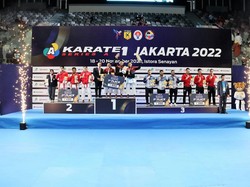 Kejuaraan Karate Internasional WKF Series A 2022: Indonesia Raih 11 Medali