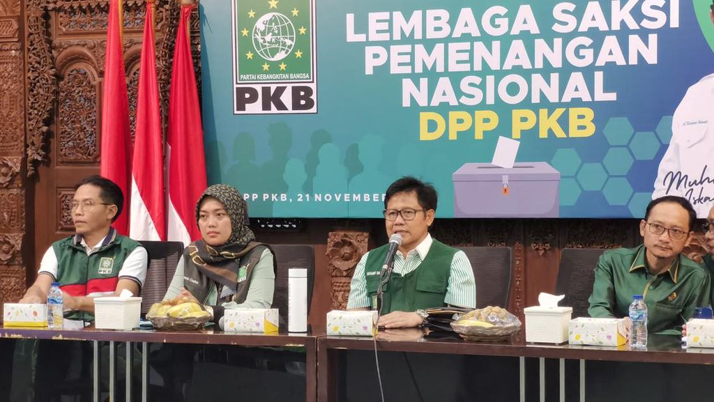 Momen Cak Imin Luncurkan Lembaga Saksi PKB Momen Cak Imin Luncurkan Lembaga Saksi PKB