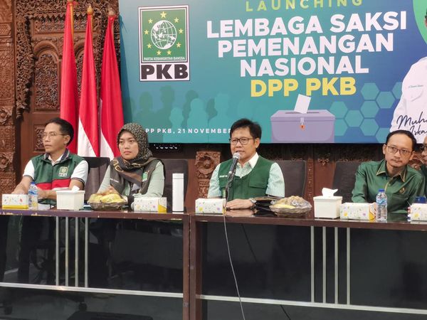 Momen Cak Imin Luncurkan Lembaga Saksi PKB