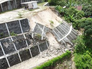 Talut Longsor, KBM SMPN 3 Saptosari Gunungkidul Disetop Sementara