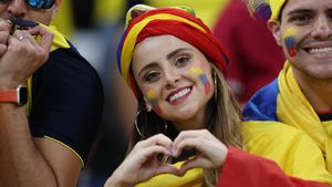 Paras-paras Cantik di Laga Qatar Vs Ekuador
