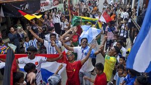 Seperti Ini Meriahnya Demam Piala Dunia di Sulawesi Barat