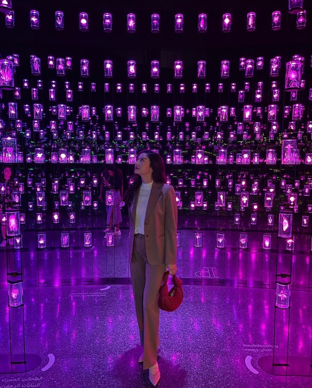 Raline Shah saat berkunjung ke Dubai/Sumber: IG @ralineshah