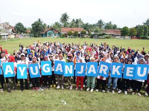 Konsolidasi Dukungan, Relawan Ganjar Gelar Karnaval Budaya di Ciamis