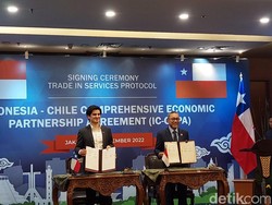 RI-Chili Teken Kerja Sama Jasa, Zulhas Bidik Transaksi Dagang Rp 15,7 T