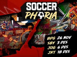 Sederet Musisi Rayakan Pesta Bola di Soccerphoria