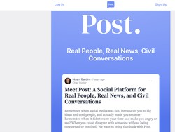 Mantan Bos Waze Bikin Pesaing Twitter, Namanya Post