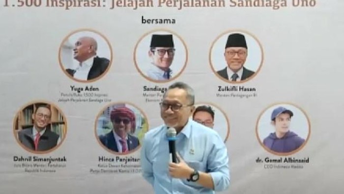 Zulkifli Hasan (Tangkapan layar YouTube)