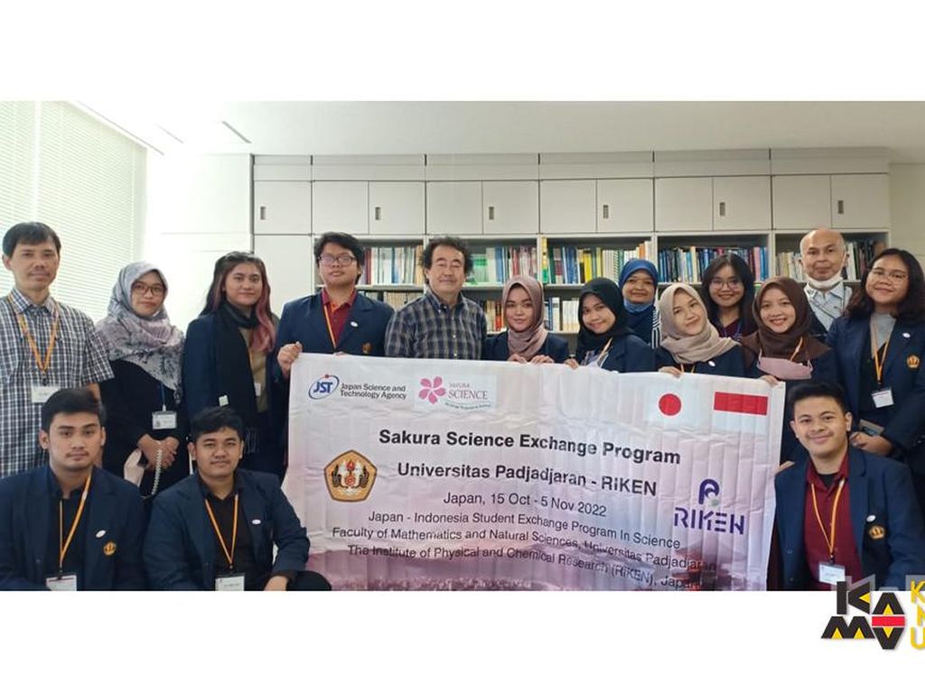 Pengalaman Sepuluh Mahasiswa Unpad Ikuti Riset di Kampus RIKEN Jepang