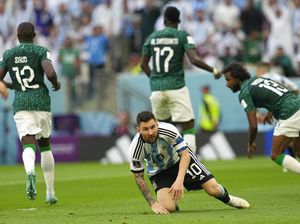 Kejutan! 3 Gol Dianulir, Argentina Keok Lawan Arab Saudi