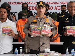 3 Kurir Dibekuk di Bengkalis, 30 Kg Sabu Disita Polisi