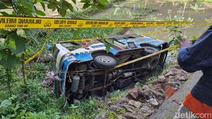 Melihat Lebih Dekat TKP Laka Bus Tewaskan 8 Orang di Gunung Pegat Wonogiri