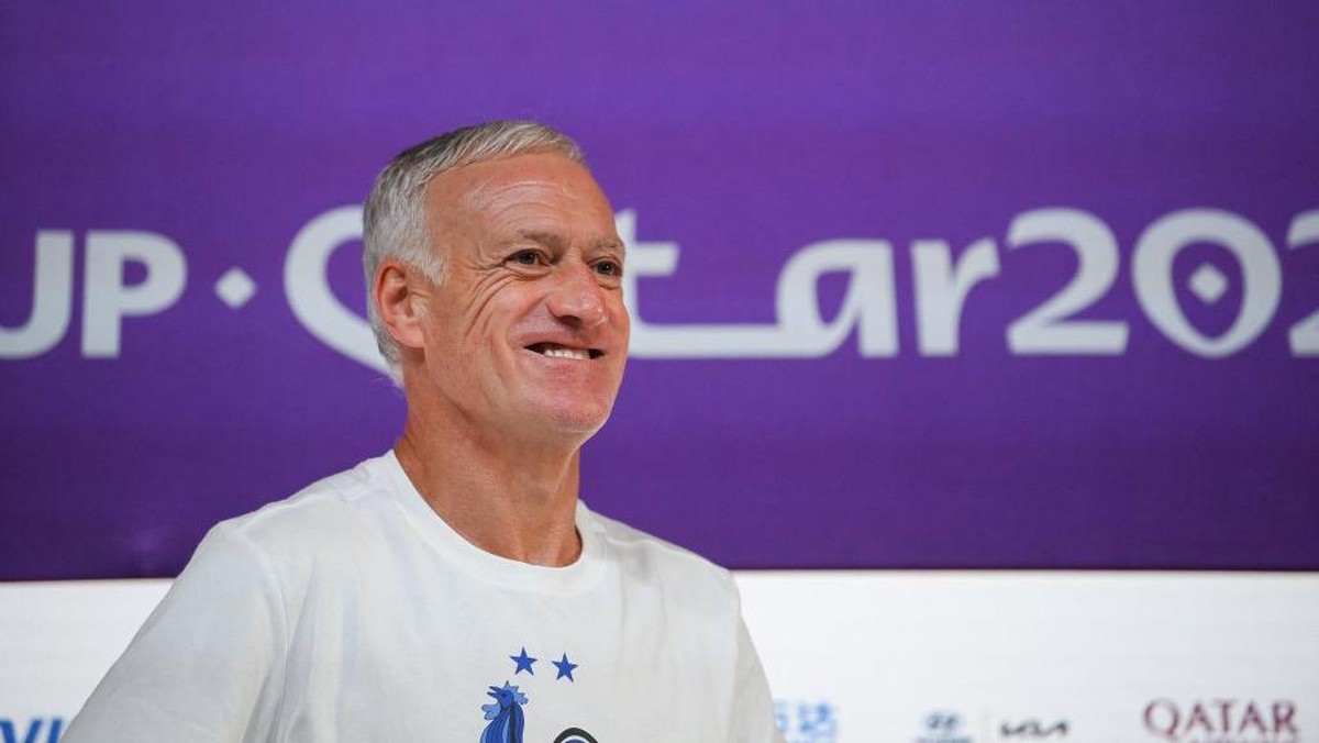 Jelang Prancis vs Australia, Didier Deschamps menyebut Socceroos lawan yang sulit (Foto: AFP via Getty Images/FRANCK FIFE)