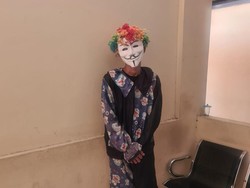 Waspada! Badut Maling Motor Ojol Bergentayangan di Jaksel