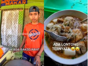 Pakai Lontong, Seporsi Bakso di Papua Ini Dibanderol Rp 50 Ribu Pakai Lontong, Seporsi Bakso di Papua Ini Dibanderol Rp 50 Ribu